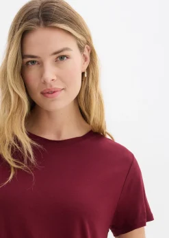 T-shirt long en viscose douce