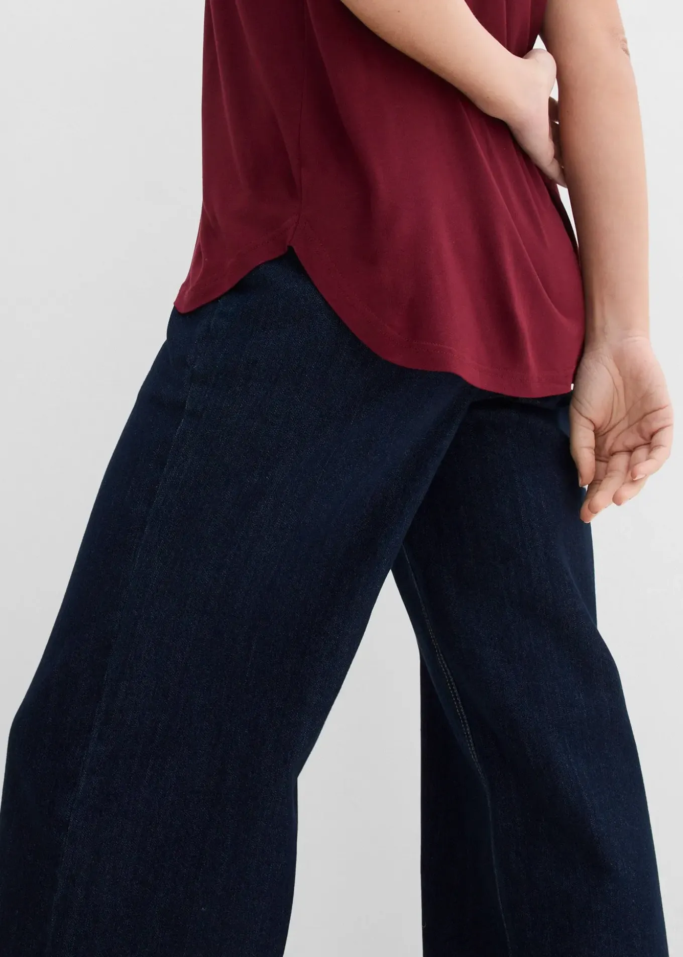 T-shirt long en viscose douce