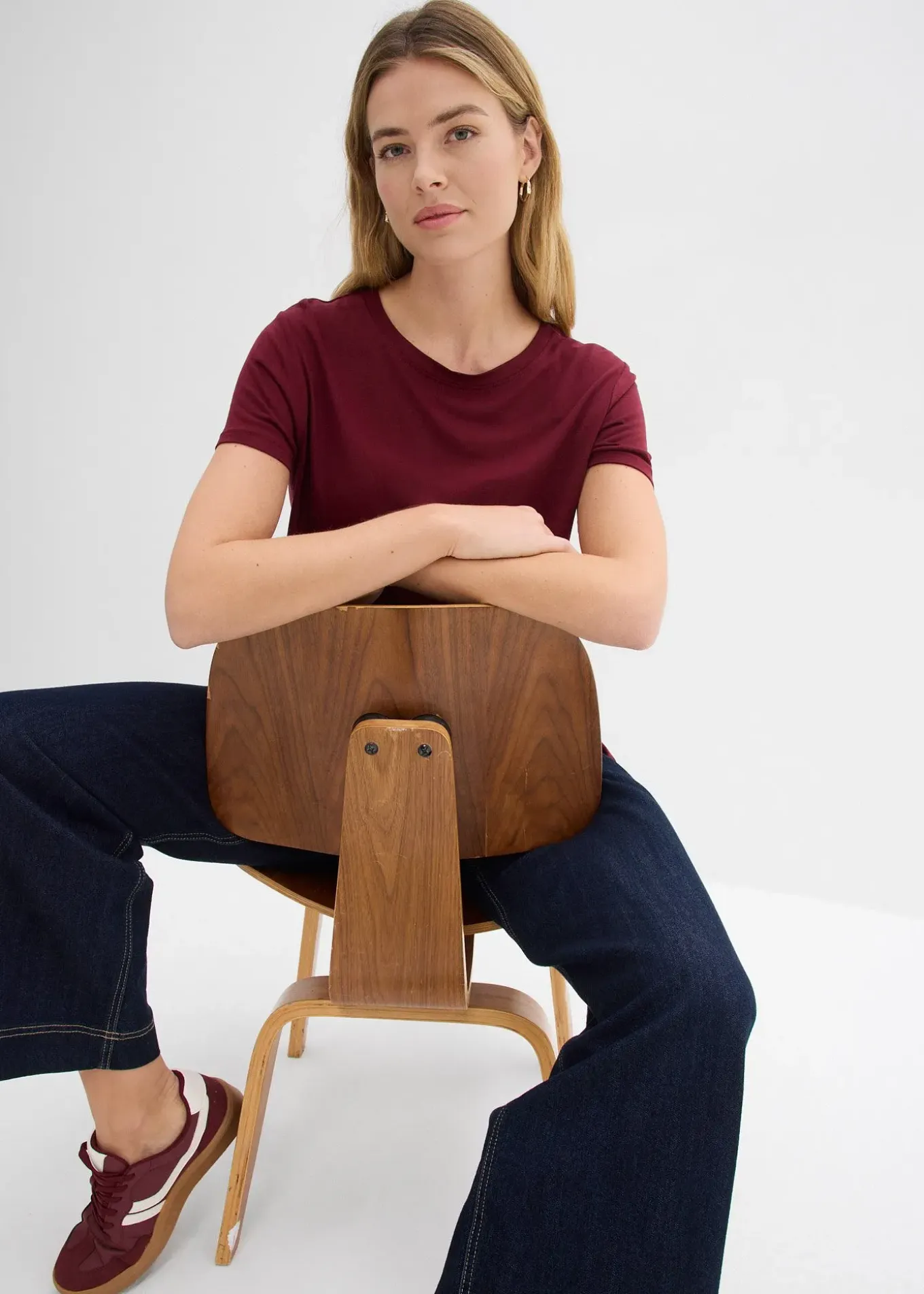 T-shirt long en viscose douce