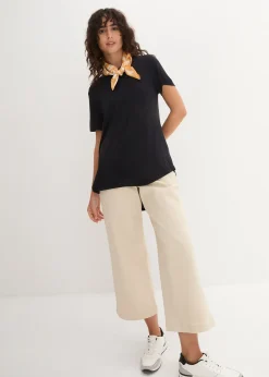 T-shirt long en viscose douce
