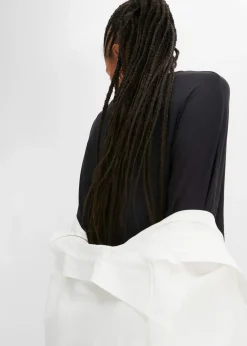 T-shirt long en viscose extensible