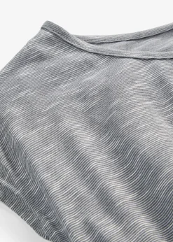 T-shirt long en viscose mélangée