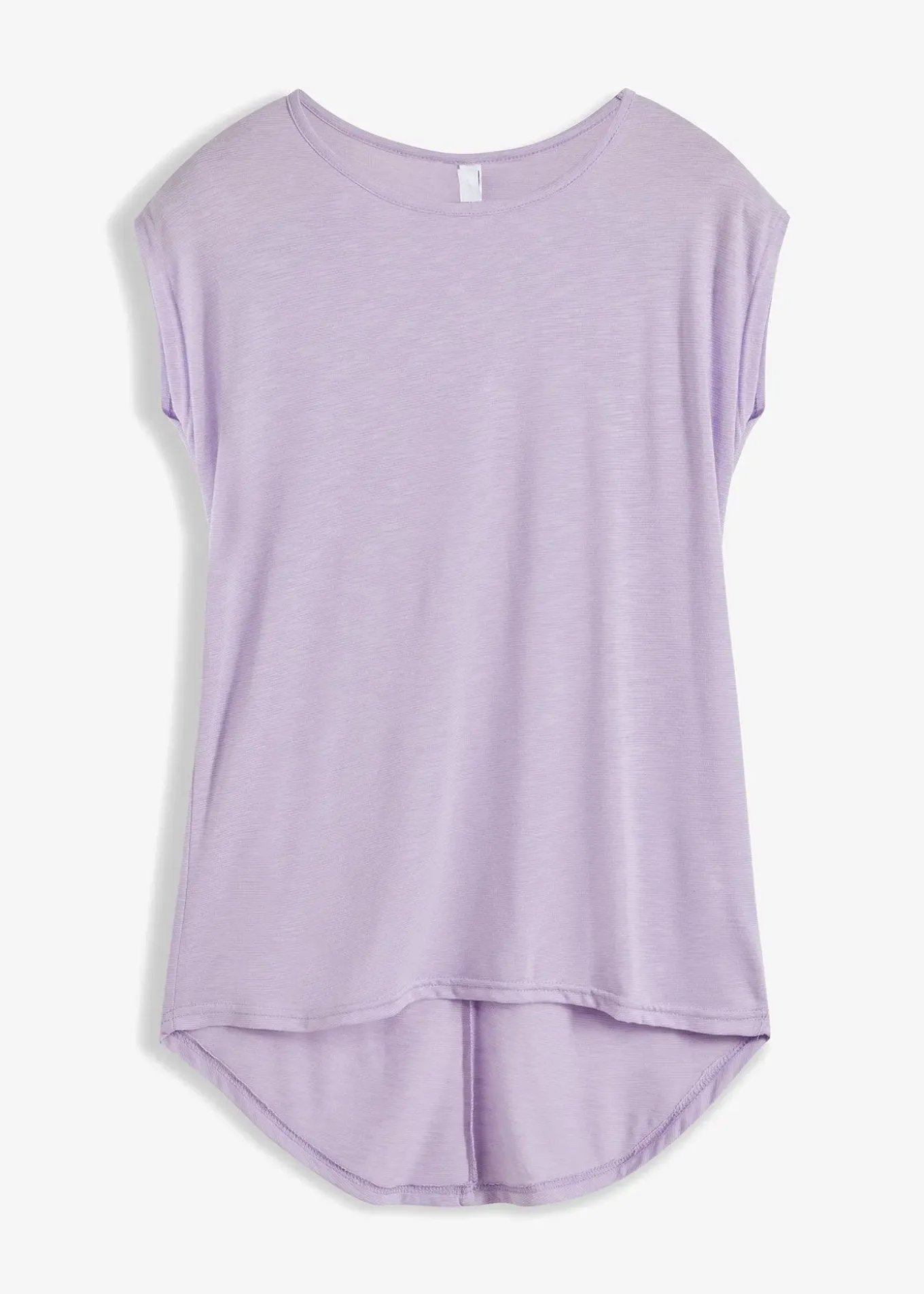 T-shirt long en viscose mélangée