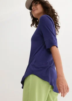 T-shirt long et doux en viscose