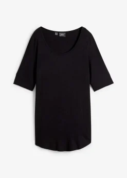 T-shirt long et doux en viscose