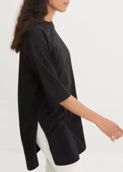 T-shirt long oversize 100% coton