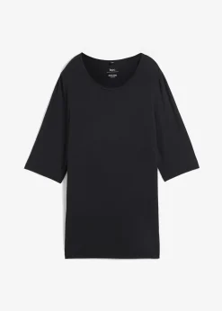 T-shirt long pratique avec fente, séchage rapide