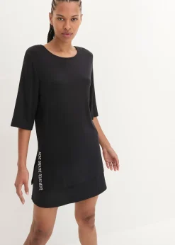 T-shirt long pratique avec fente, séchage rapide