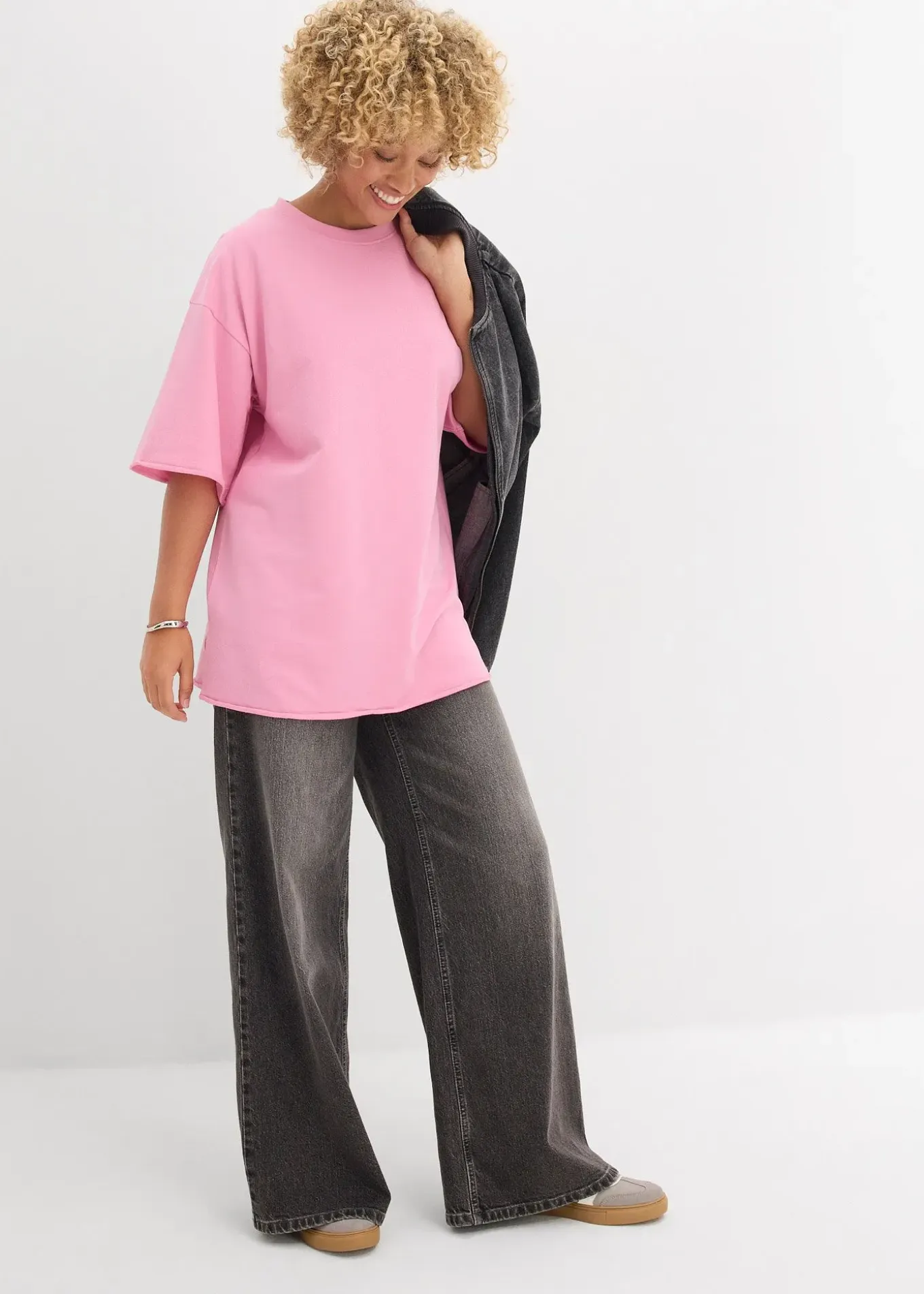 T-shirt long sweat 100% coton