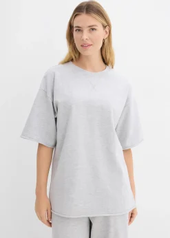 T-shirt long sweat 100% coton