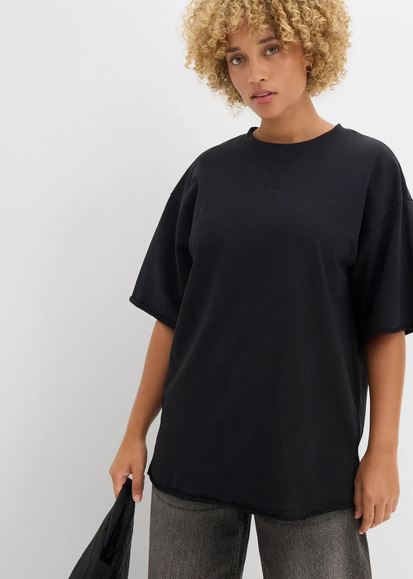 T-shirt long sweat 100% coton