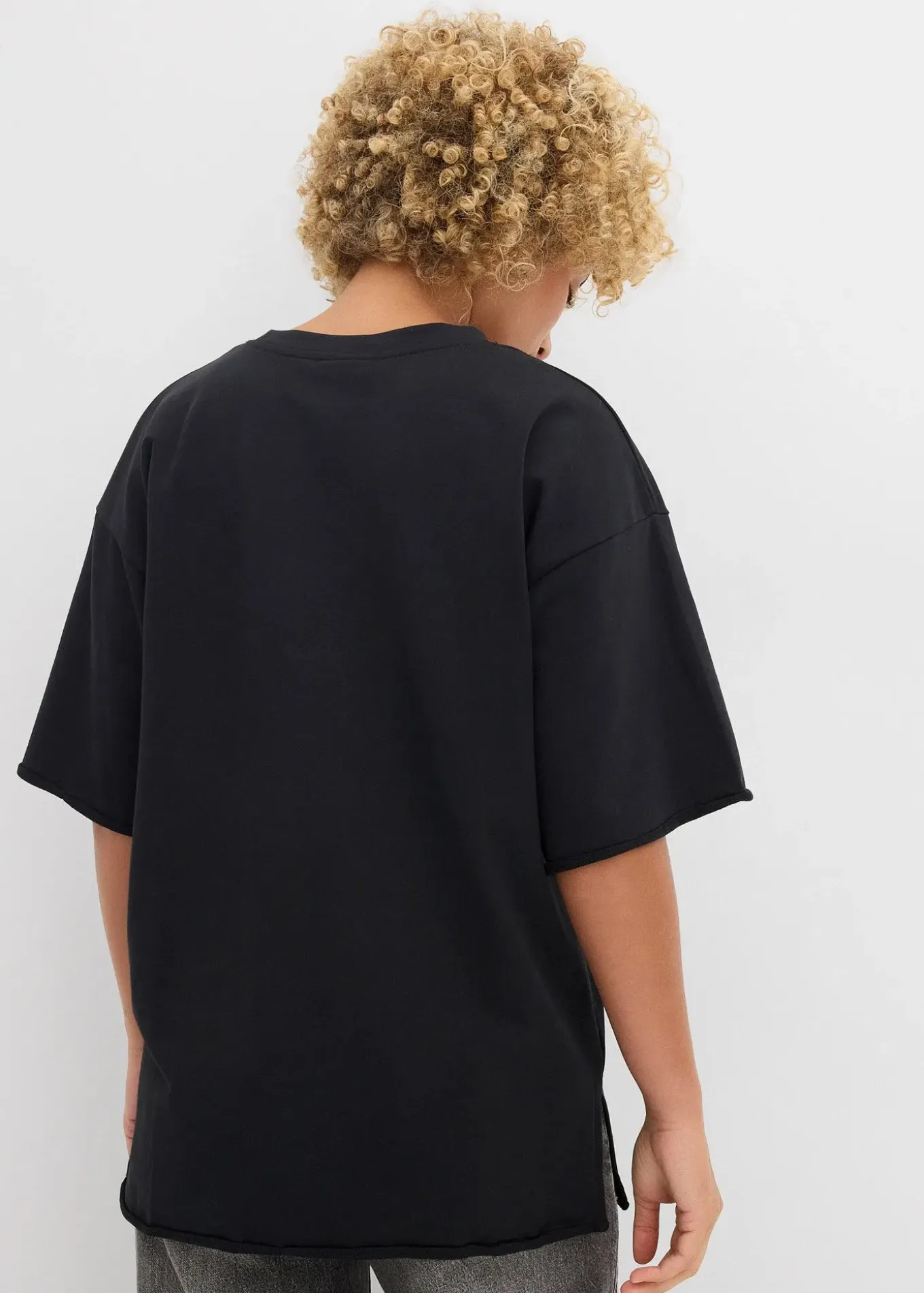 T-shirt long sweat 100% coton