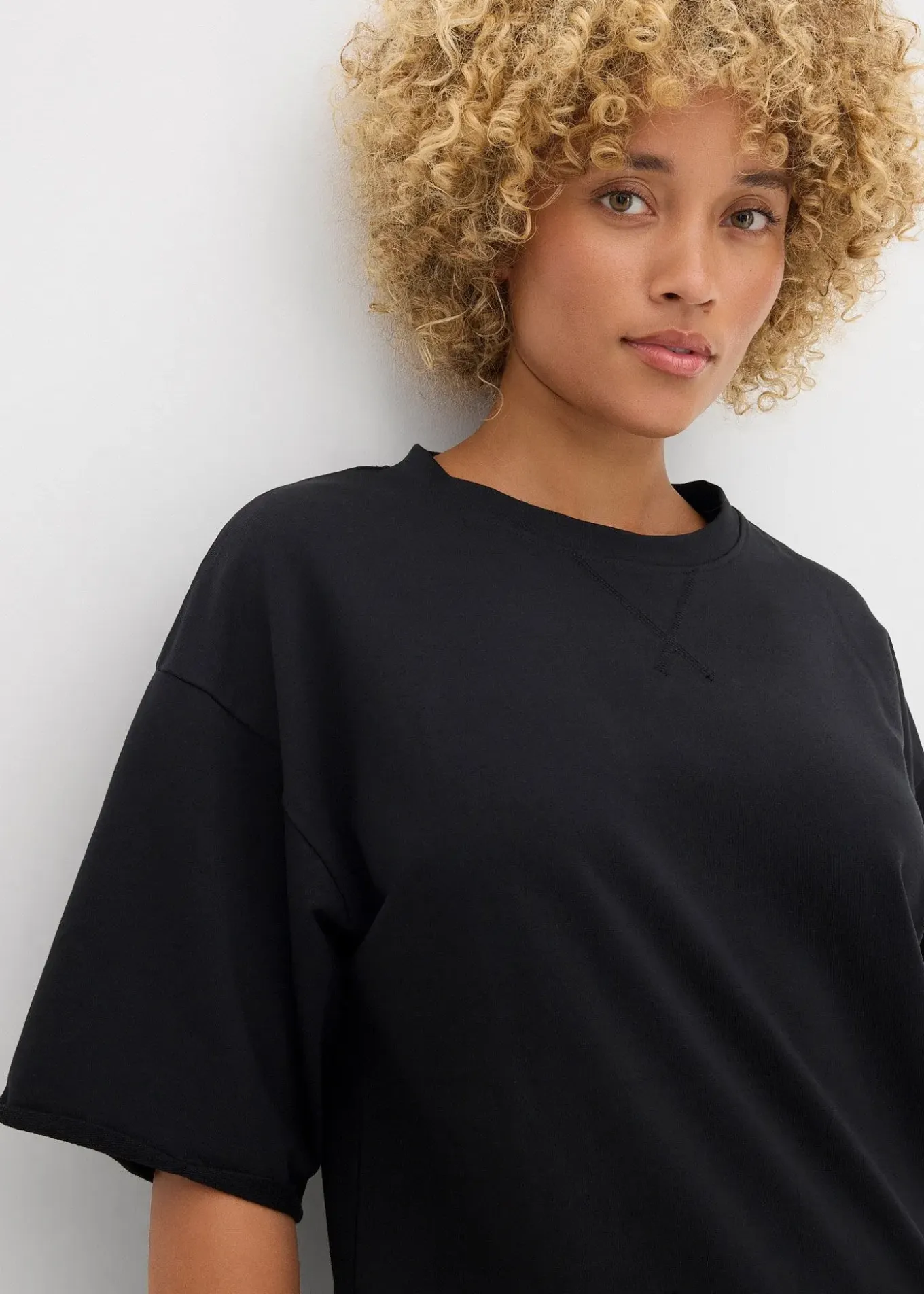 T-shirt long sweat 100% coton