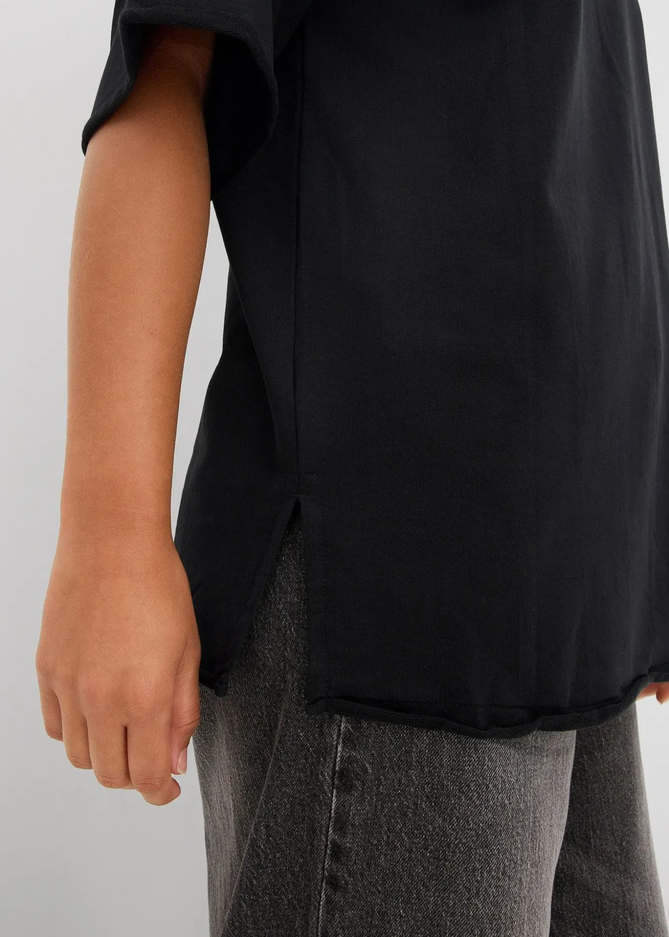 T-shirt long sweat 100% coton