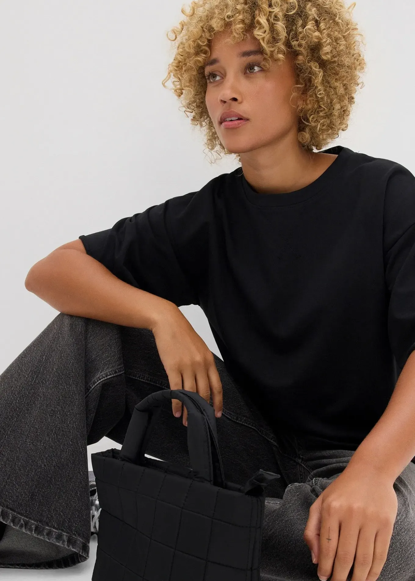 T-shirt long sweat 100% coton