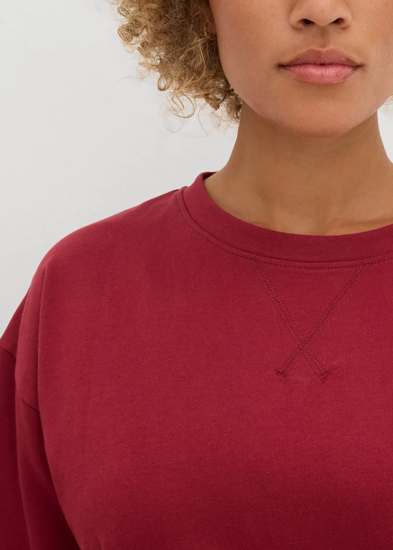 T-shirt long sweat 100% coton