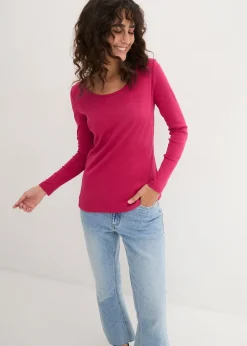 T-shirt manches longues 100% coton