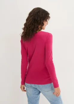 T-shirt manches longues 100% coton