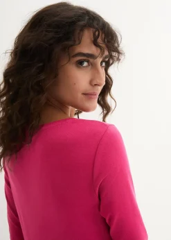 T-shirt manches longues 100% coton