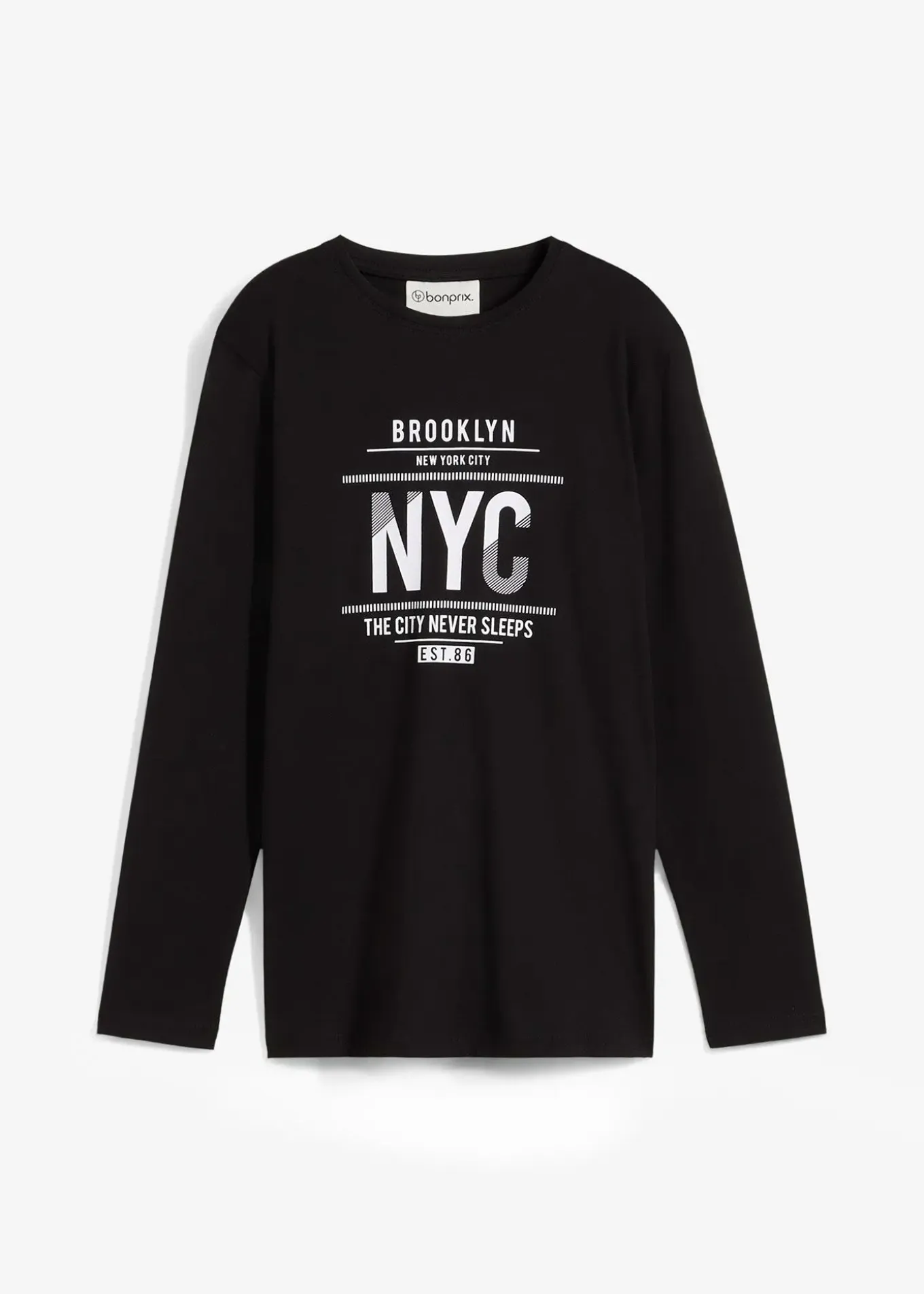 T-shirt manches longues 100% coton