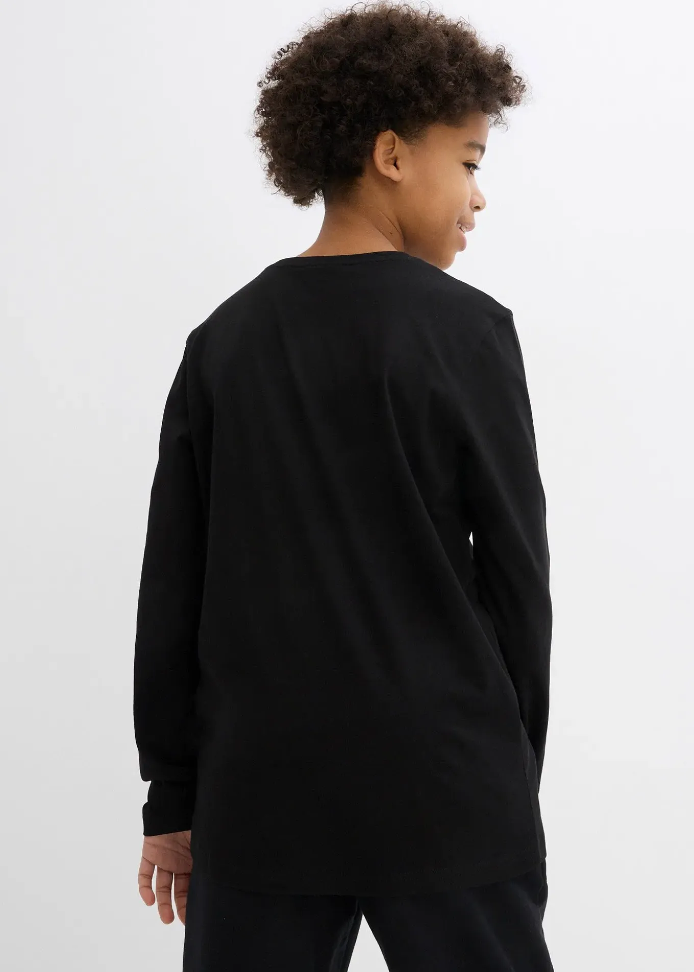 T-shirt manches longues 100% coton