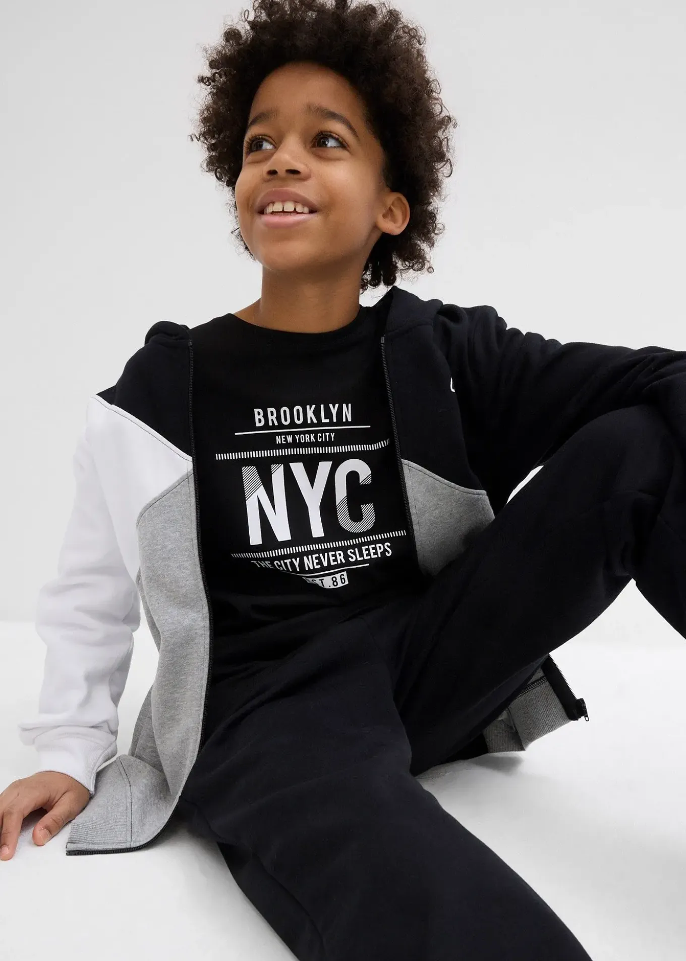 T-shirt manches longues 100% coton