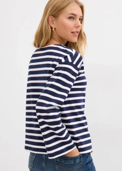 T-shirt manches longues 100% coton