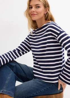 T-shirt manches longues 100% coton