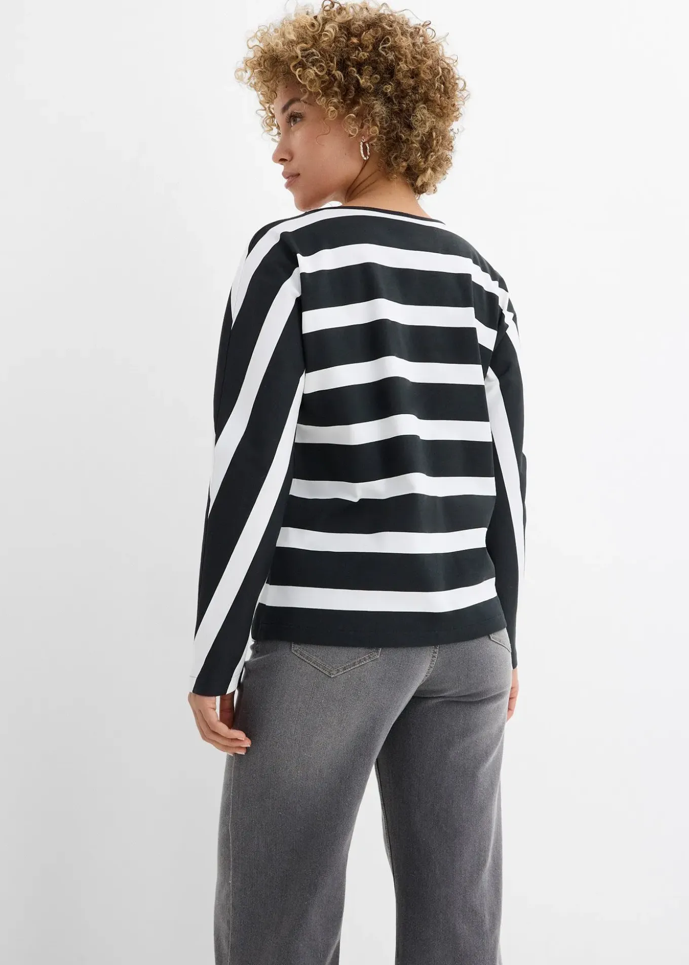 T-shirt manches longues 100% coton