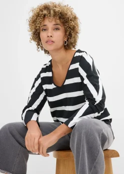 T-shirt manches longues 100% coton