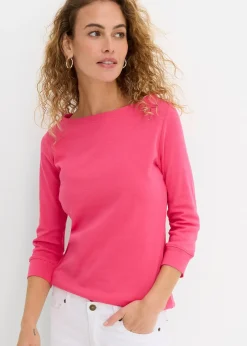 T-shirt manches longues 100% coton