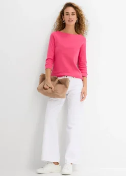 T-shirt manches longues 100% coton