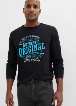 T-shirt manches longues 100% coton