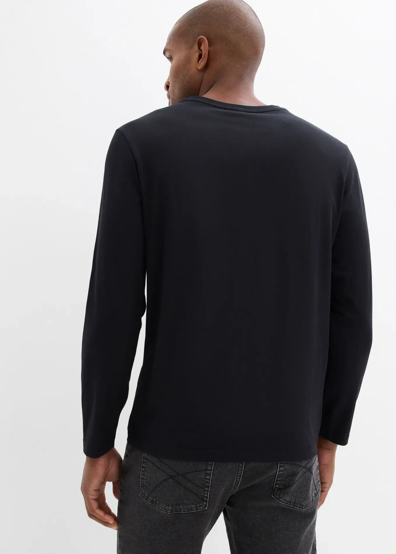 T-shirt manches longues 100% coton