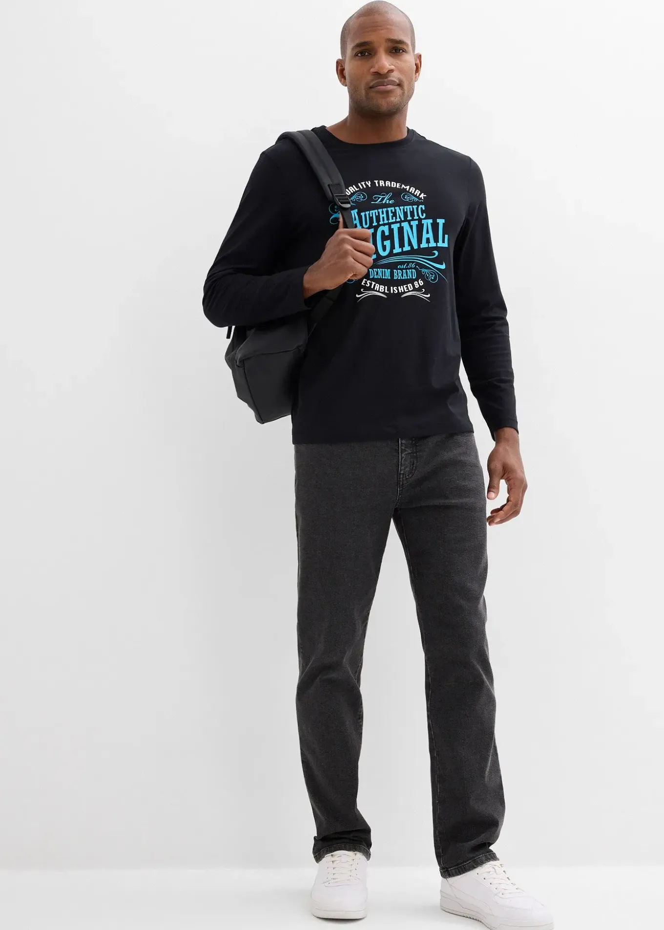 T-shirt manches longues 100% coton