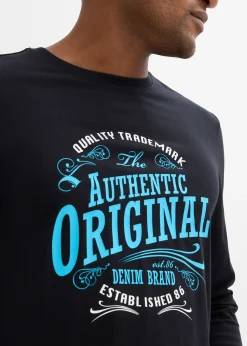 T-shirt manches longues 100% coton