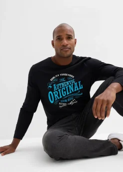 T-shirt manches longues 100% coton