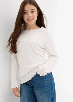 T-shirt manches longues 100% coton