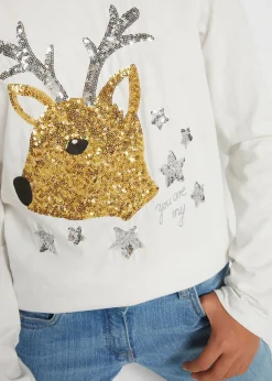 T-shirt manches longues 100% coton