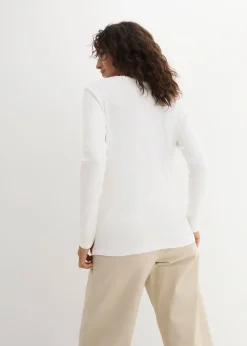 T-shirt manches longues 100% coton