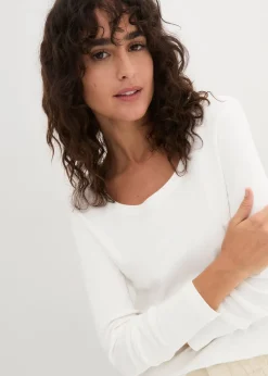 T-shirt manches longues 100% coton