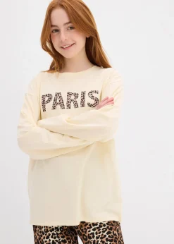 T-shirt manches longues 100% coton
