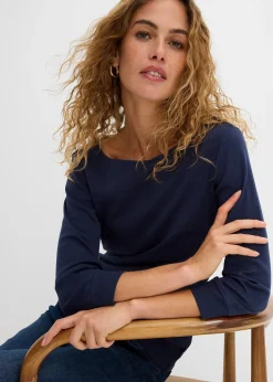 T-shirt manches longues 100% coton