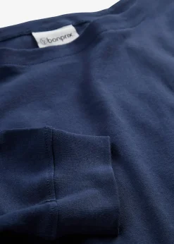 T-shirt manches longues 100% coton