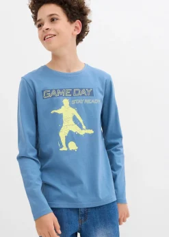 T-shirt manches longues 100% coton