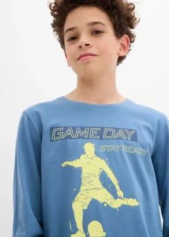 T-shirt manches longues 100% coton