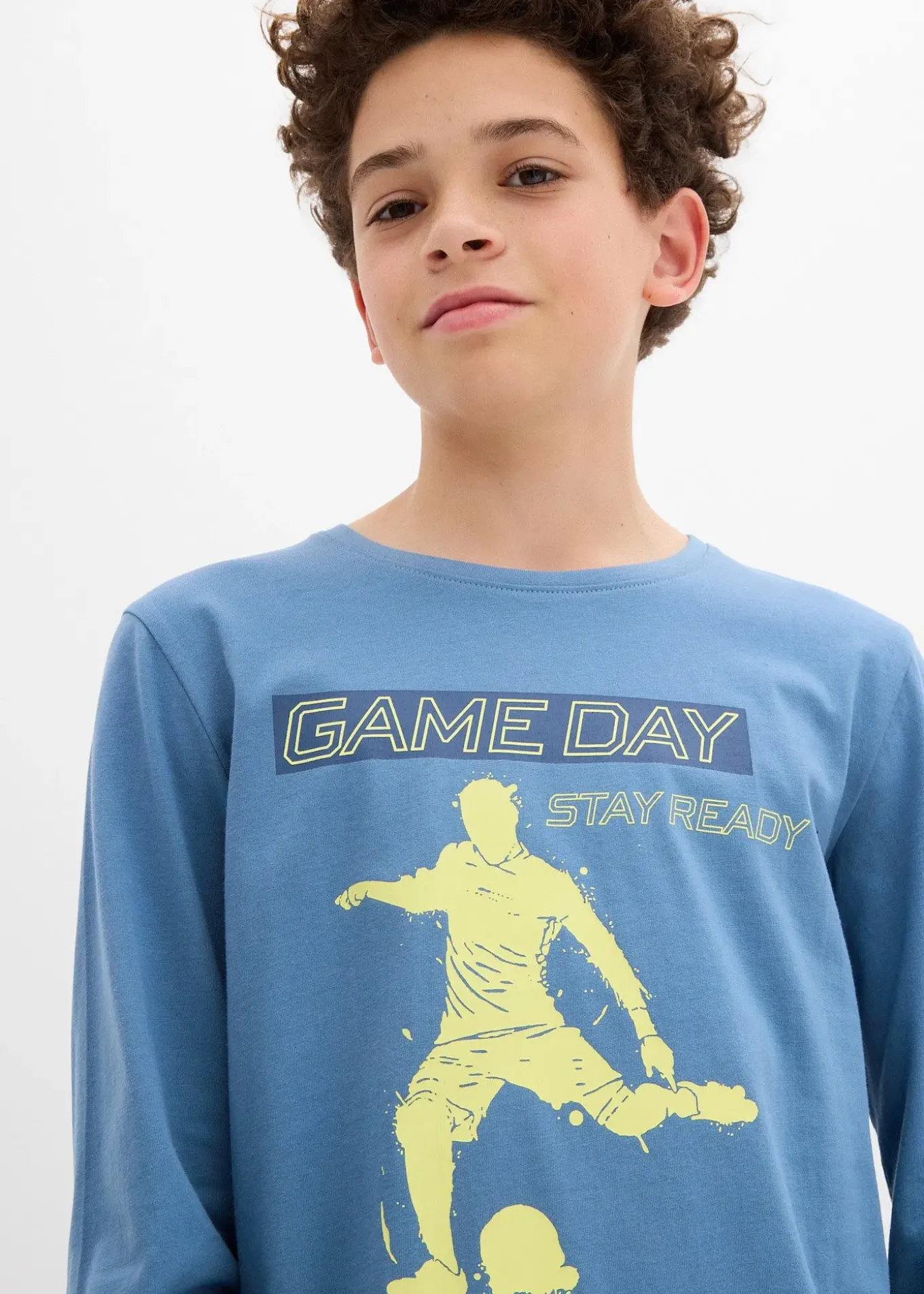 T-shirt manches longues 100% coton