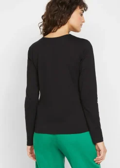 T-shirt manches longues 100% coton