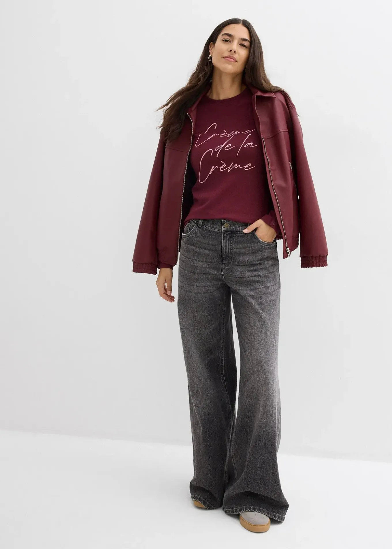 T-shirt manches longues 100% coton