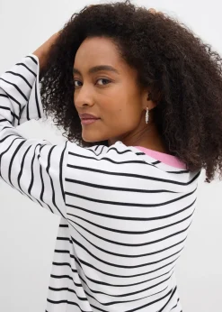 T-shirt manches longues 100% coton